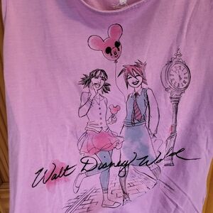 Disney Parks Anime girls tank S disneyana